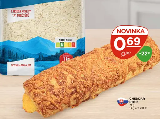 Cheddar stick