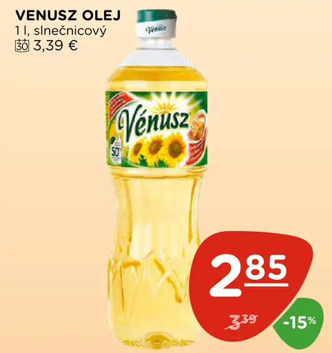 Vénusz Slnečnicový olej