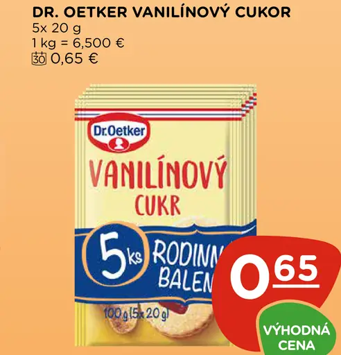 Dr. Oetker Vanilínový cukor