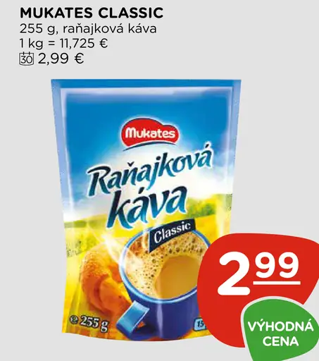 Mukates Ranní káva Classic