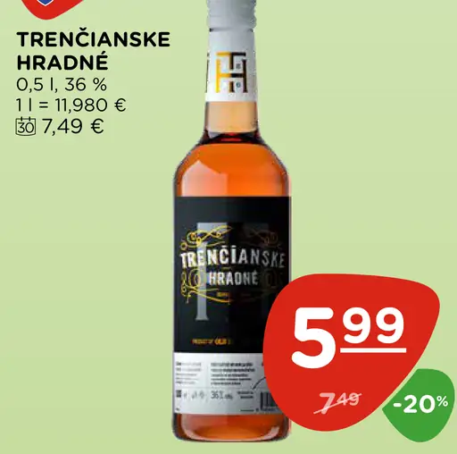 Trenčianske hradné liehovina