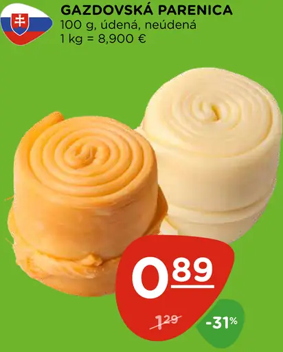Gazdovská parenica údená/neúdená