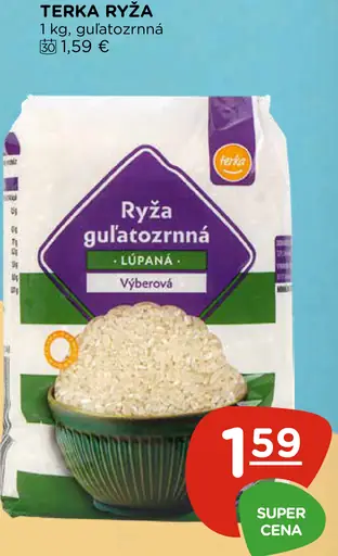 Terka ryža guľatozrnná lúpana výberová