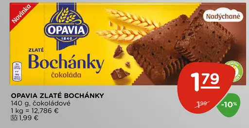 Opavia Zlaté Bochníky čokoládové