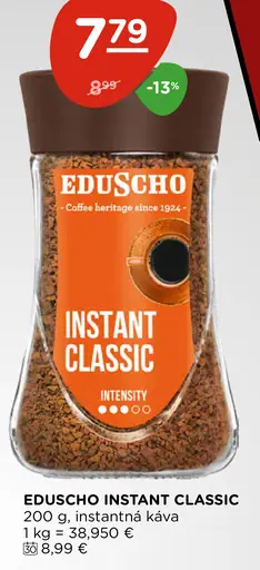 Eduscho Instant Classic instantná káva