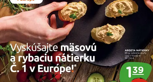 Argeta nátierka Huhn