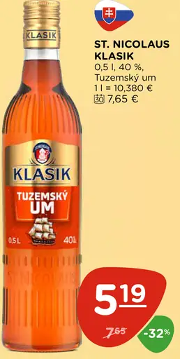 St. Nicolaus Klasik tuzemský um