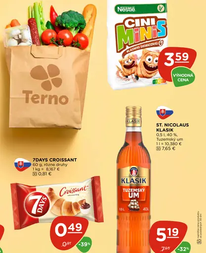 Cini Minis cereálie
