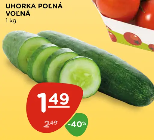 Uhorka poľná voľná