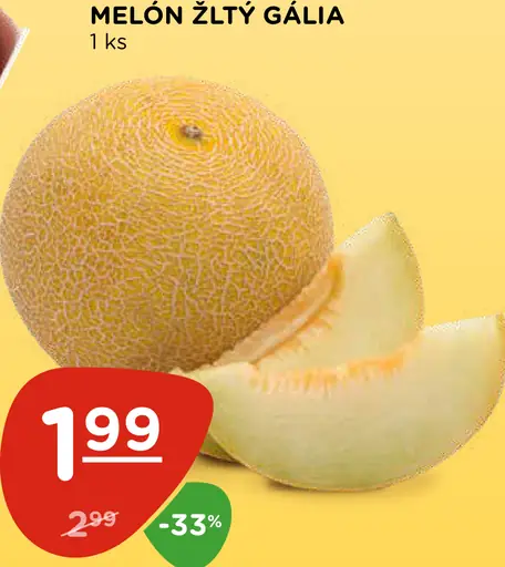 Melón žltý