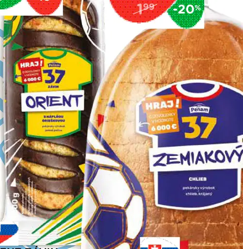 Penam Orient závin s náplňou orechovou
