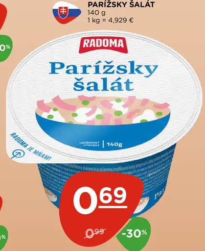 Parížsky šalát