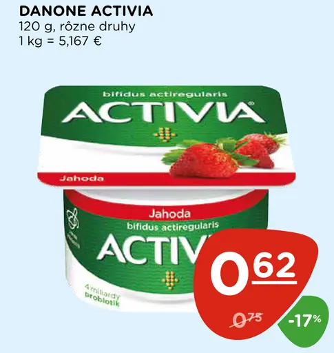 Danone Activia jogurt