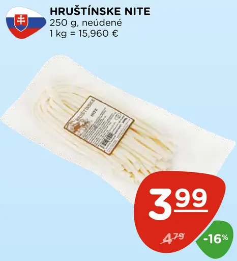 Hruštínske nite údené