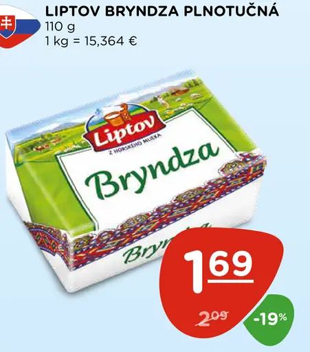 Liptov Bryndza Plnotučná