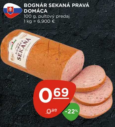 Bognár sekaná pravá domáca