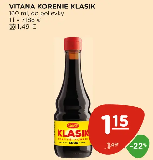 Vitana korenie Klasik do polievky