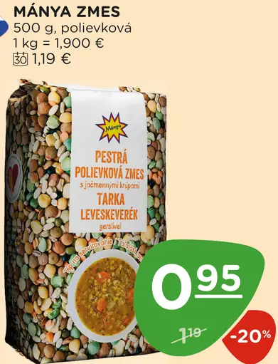 Máňa zmes polievková
