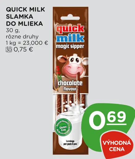 Quick Milk Slamka do mlieka
