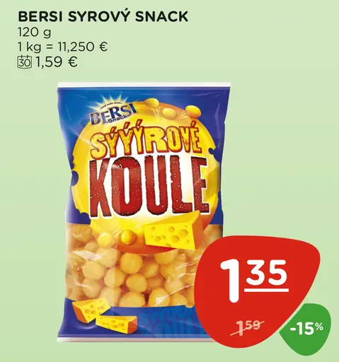 Bersi snack syrové