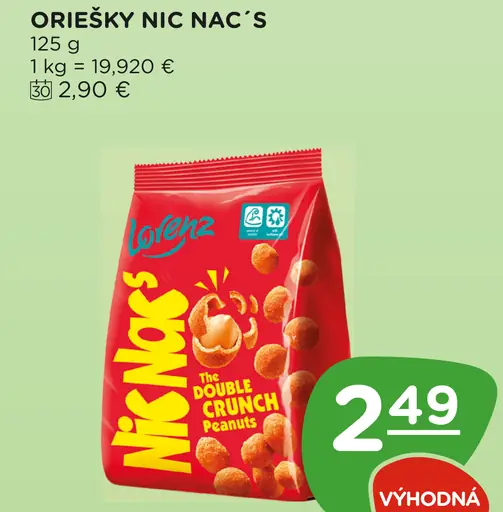 Lorenz Nic Nac's arašidové oriešky