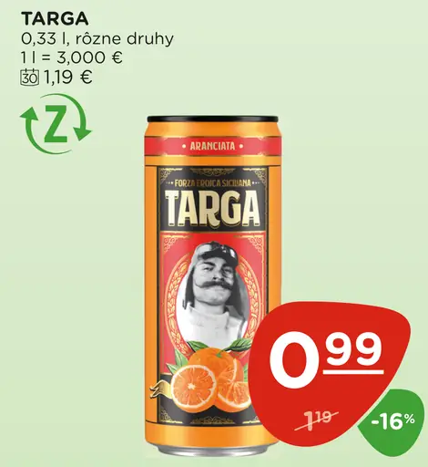 Targa nápoj