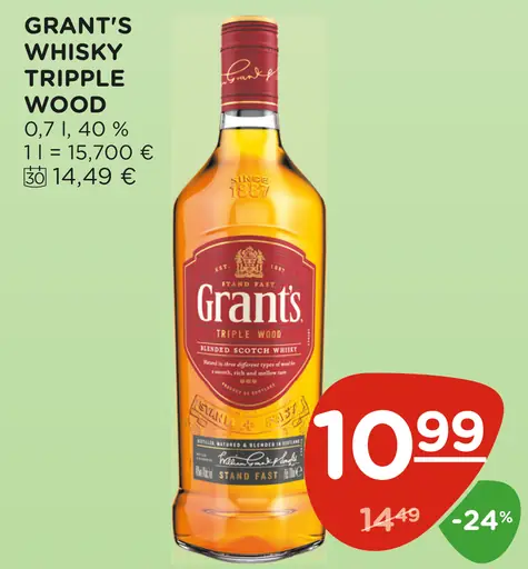 Grant's Triple Wood Whisky