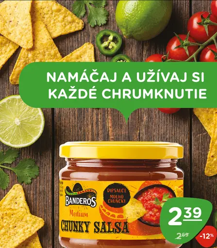 Banderos salsa omáčka