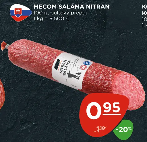 Mecom Nitran saláma