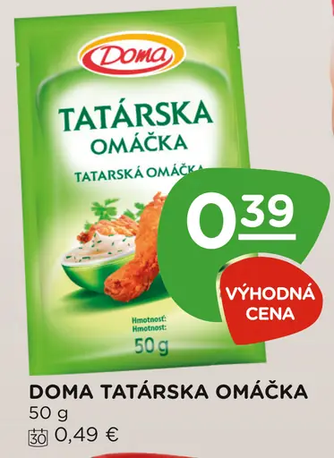 Doma Tatárska omáčka