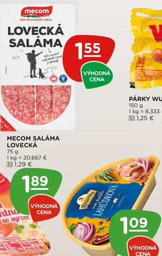 Mecom Lovecká saláma