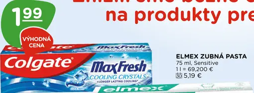 Colgate Max Fresh Cooling Crystals zubná pasta