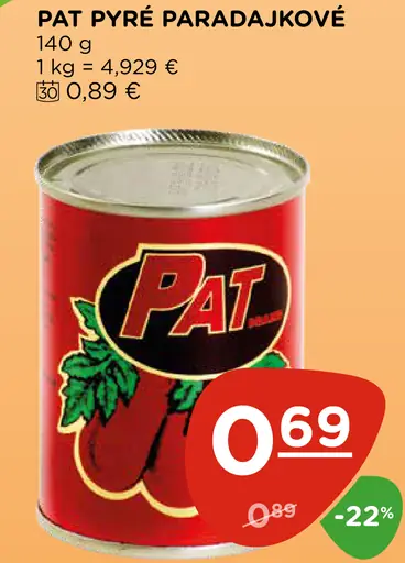 PAT paradajkové pyré