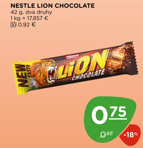 NESTLÉ LION CHOCOLATE