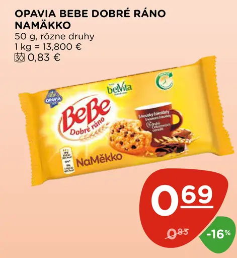Opavia BeBe Dobré ráno namäkko