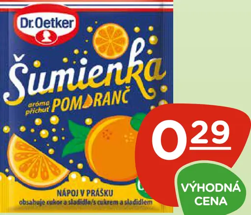 Dr. Oetker Šumienka Rôzne Druhy