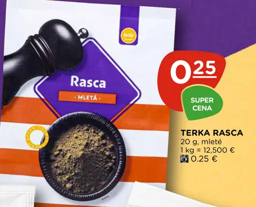 Terka rasca mletá