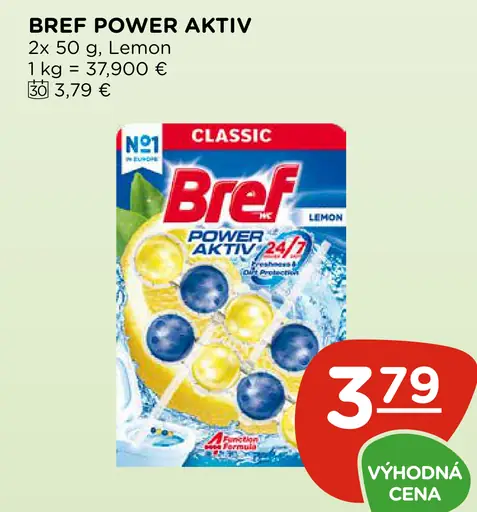 Bref Power Aktiv Lemon