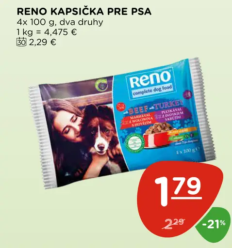 Reno kapsička pre psa