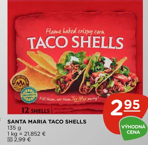 Santa Maria taco shells