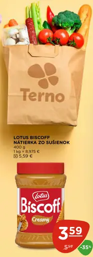Lotus Biscoff Nátierka zo sušienok