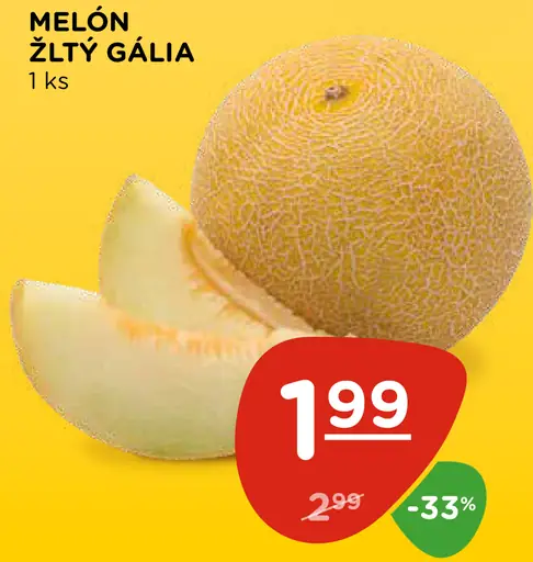 Melón žltý