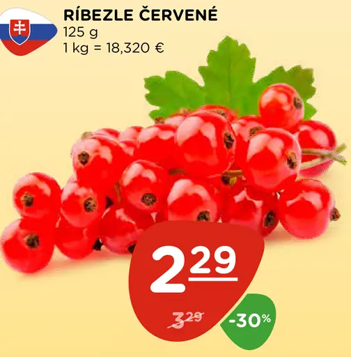 Ríbezle červené