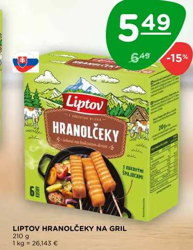 Liptov hranolčeky na gril