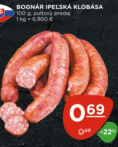 Bognár Ipeľská klobása