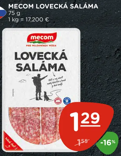 Mecom Lovecká saláma