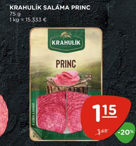 Krahulík saláma Princ