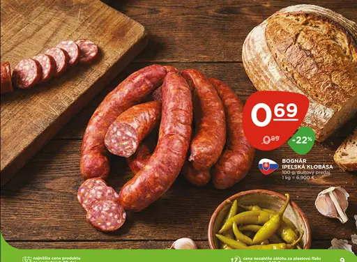 Bognár Ipeľská klobása