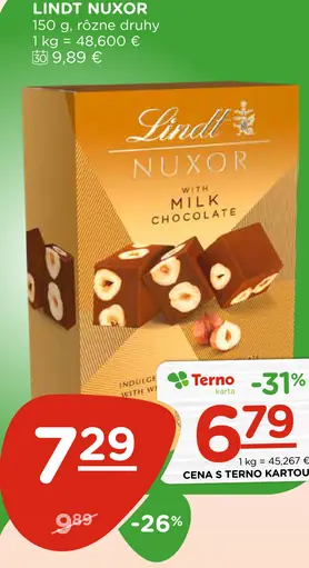 Lindt Nuxor with Dark Chocolate