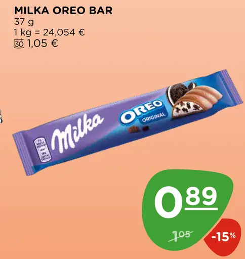 Milka & Oreo bar